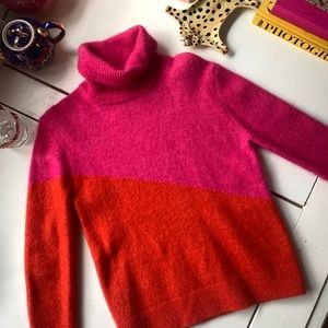 H&M Studio pink and red sweater
